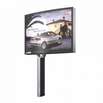 Outdoor advertising equipment scrolling aluminum billboard with your logo