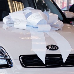 30 Inch Magnetic White Car Bow For Wedding