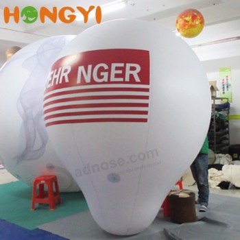 Giant 2.5m inflatable bulb model advertising inflatable helium bulb balloon