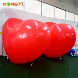 pvc inflatable heart balloon wedding decorations advertising inflatable helium balloon
