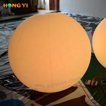 LED Inflatable Crowd Concert Interactive Balloon Color Glowing Balloon Wholesale