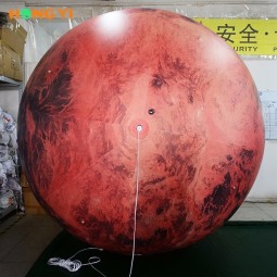 ぶら下げ活動3メートルPVCインフレータブル惑星気球