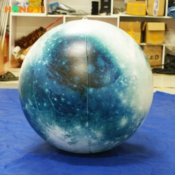 Pvc inflável decoração do planeta inflável balão de hélio
