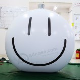 Ballon de smiley visage expression ballon publicité extérieure ballon d'hélium pour les promotions