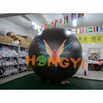 3-米广告充气气球定制印刷标识商业促销活动氦气球