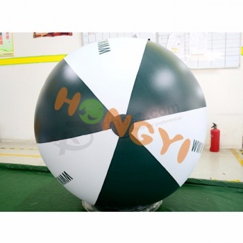 Billiger Preis des annoncierenden Strandballs des Umweltschutzes doppelte Farbe im Freien