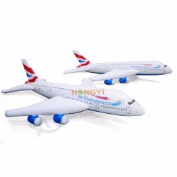 Productos inflables de pvc publicidad de aviones promoción avión avión juego de juguete para niños