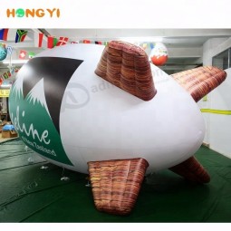 Custom printing trademark promotion advertising rc blimp airship