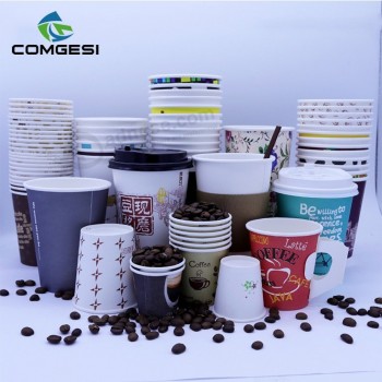 Coffee cup_new design coffee cup_custom gedrukte papieren wegwerp koffiekopjes