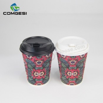 Eco cup_ bom material eco cup_disposable eco-Copos de papel amigáveis
