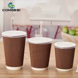 High quality custom design printed with pe coated different types paper cup