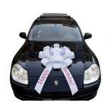 Large White Pull Bows Gift Wrap Ribbon for Car Decoration