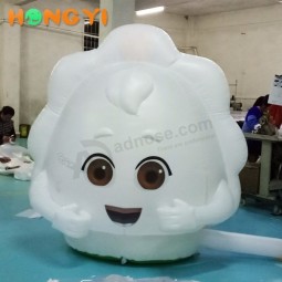 Inflatable money booth cute cloud cartoon catch money machine