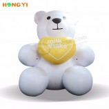 Urso de peluche inflável decorativo feito sob encomenda dos desenhos animados gigantes bonitos