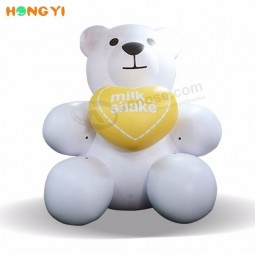 Custom cute giant cartoon decorative inflatable teddy bear