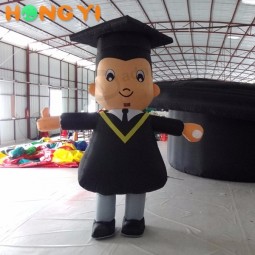 Inflatable Cartoon Character Dr. Inflatable Philosophy Doctor of Philosophy Cap Model