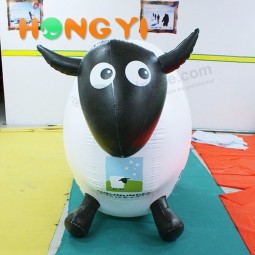 Grand jouet gonflable promotionnel de mouton promotionnel d'événement de dessin animé gonflable