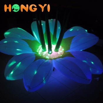 inflatable flower promotional large decoration inflatable LED flowers for event