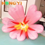 Fleur gonflable décorative menée de haute qualité