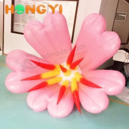 высокое качество светодиодный декоративный надувной цветок