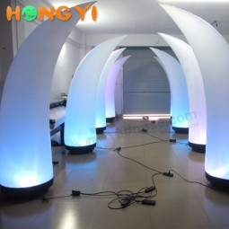 LED Inflatable Cones Decoration party wedding Inflatable Lighting Pillar for sale