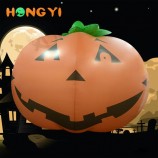 Decoración de la bola de la calabaza del helio gigante del carnaval de la calabaza inflable del pvc de Halloween