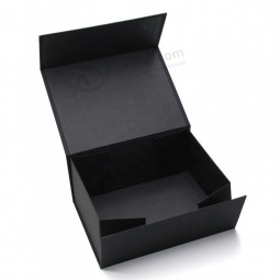Nova caixa de papel dobrável de embalagem de presente de luxo personalizado de papelão