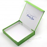 Luxury custom printed gift packaging paper cardboard magnetic folding box with your logo