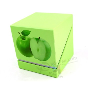 Diseño propio impreso en caja de vela/Fábrica profesional impresa en caja de vela de lujo/Crownwin venta caliente caja de velas de papel