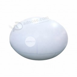 Water Supplies Outdoor PVC White Round Inflatable Swimming Bed