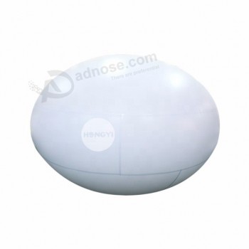 Approvisionnement en eau en plein air lit rond blanc gonflable de piscine de PVC