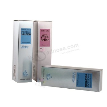 China Custom Printed Cosmetic Paper Packaging Box with high quality