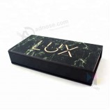 Wholesale Rectangle custom eyelashes packaging empty box magnetic eye lashes box for mink hair eyelashes