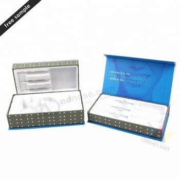 Wholesale magnetic custom teeth whitening kit packaging box with high quality