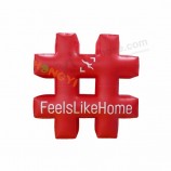 Inflatable hash symbol English letters model advertising decoration event prop