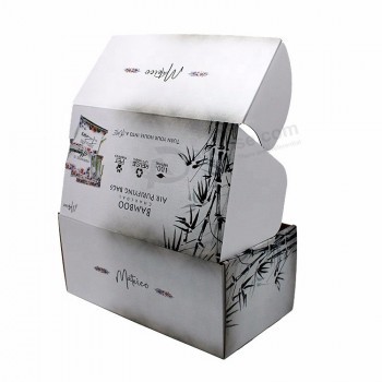Caja de aviones de papel corrugado personalizada de fábrica para productos de embalaje