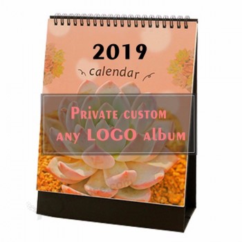 folding diy cute Cartoon Design Embossing daily calendars printing