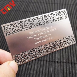 Sublimation Business Card,Steel Business Card With Punch Hole