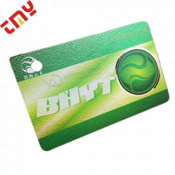 Personalizzato in bianco stampato rfid nfc business card blocking card con banda magnetica