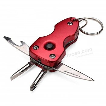Couteau porte-clés en gros personnalisé avec couteau porte-clés logo
