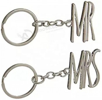 印刷设计自己的钥匙扣便宜的散装钥匙链婚礼