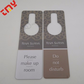 High Quality Reasonable Price PVC Hang Tag and Label For Hotel