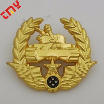 Aangepaste metalen pet badge militaire pet badge met een eigen ontwerp