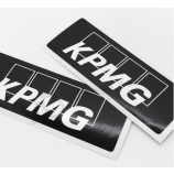 Kleber glänzendes Logo bedrucktes Aufkleberetikett mit individuellem Briefaufkleber