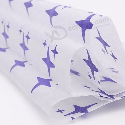 Custom Printed Wrapping Logo Shoe Box Tissue Paper