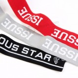 Custom Fabric Branded Logo Elastic Waist Band