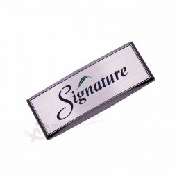 Custom ABS logo label,ABS Chrome Nameplate printed label