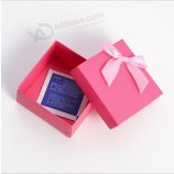 Best seller pure color reusable festival gift small jewelry box with your logo