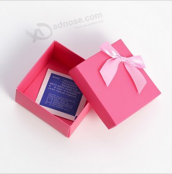 Best seller pure color reusable festival gift small jewelry box with your logo