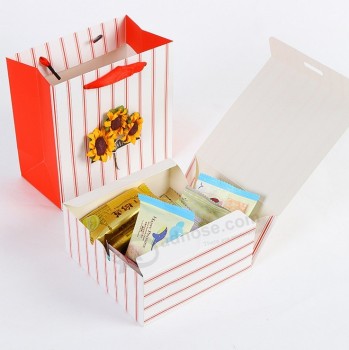 All'ingrosso per biscotti alimentari economici regalo di nozze torta tazza di carta pieghevole scatola di cartone di Natale packaging design personalizzato di cioccolato